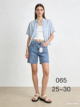 Шорты Newjeans 065 l.blue - делук