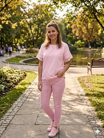 Футболка Newe NW101 pink - делук