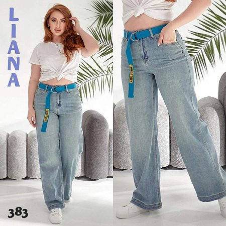 Джинсы Liana Denim 383 l.blue - делук