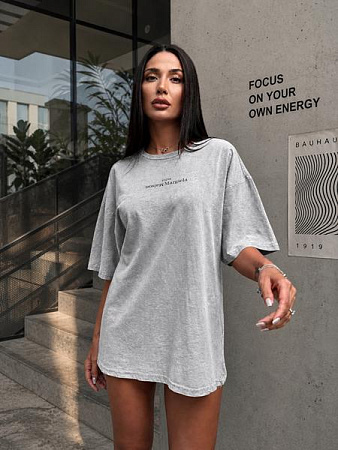 Футболка New Season FV045 l.grey - делук