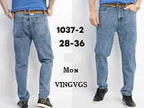 Джинсы Vingvgs 1037-2 l.blue - делук