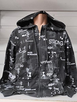 Кофта Спорт Panda 1463 black - делук