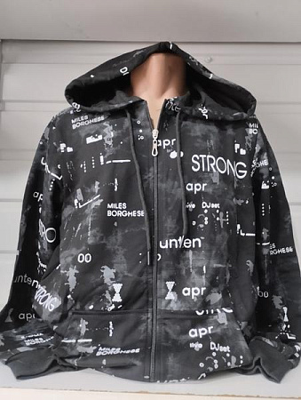 Кофта Спорт Panda 1463 black - делук