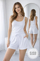 Шорты Arina 5159 white - делук