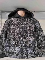 Худи Panda 1349 black - делук