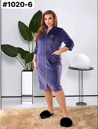 Халат Romeo Life 1020-6 purple - делук