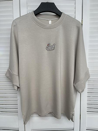 Футболка Karon 9110 beige - делук