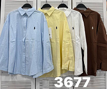 Рубашка Divo 3677 brown - делук