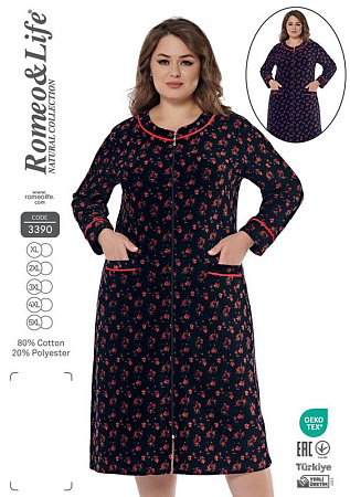 Халат Cotpark 3390 red - делук