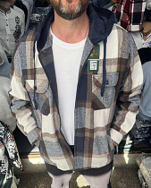 Рубашка Nik A691 brown - делук