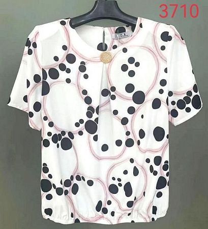 Футболка Lida 3710 white - делук