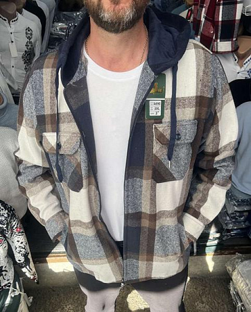 Рубашка Nik A691 brown - делук