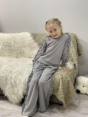 Костюм Спорт Kosmy 592 grey - делук