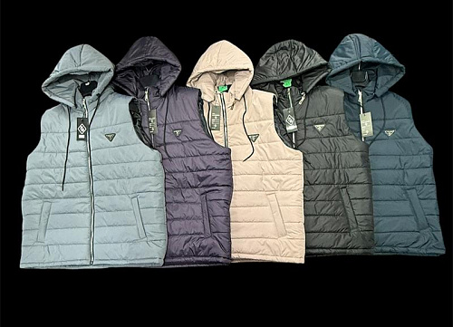 Жилетка Phi Hung P334 beige - делук