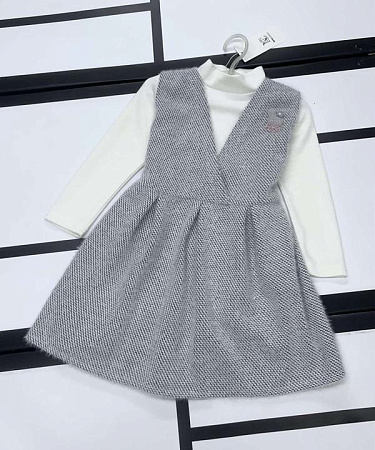 Платье Kosmy 554 grey - делук