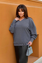 Свитер Seven Zikina 876 grey - делук