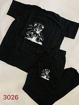 Костюм Спорт Fsn 3026 black - делук