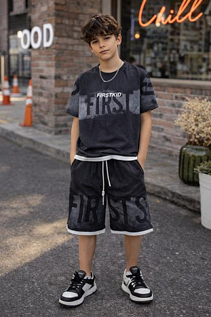 Костюм Спорт Sunnytot 2A33005 black - делук