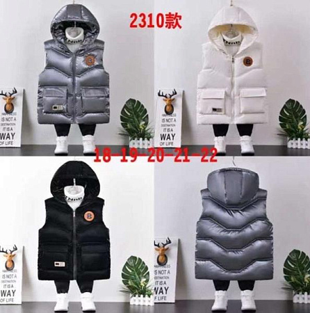 Жилетка Farbique 2310 white - делук