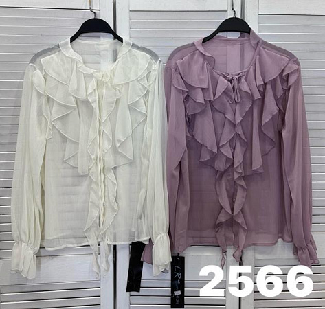 Блузка Divo 2566 brown - делук