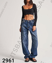 Джинсы Jeans Style 2961-2W5-5 blue - делук