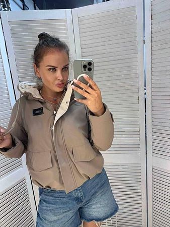 Куртка Dgmd 9053 nude - делук