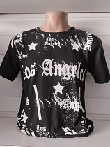 Футболка Panda 1542 black - делук