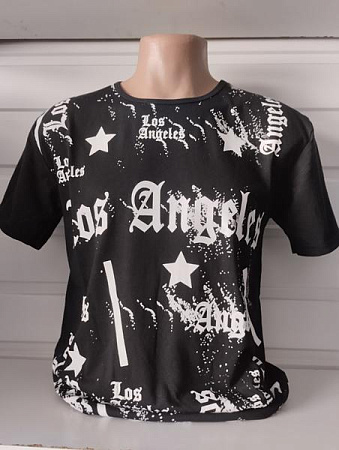 Футболка Panda 1542 black - делук