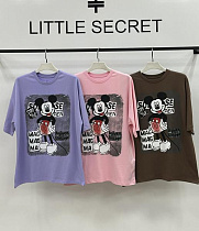 Футболка Little Secret 500344 brown - делук