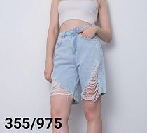 Шорты Jeans Style 355-975 l.blue - делук