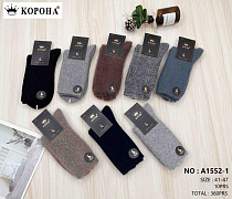 Носки Корона A1552-1 mix - делук