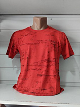 Футболка Panda 1709 red - делук