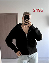 Кофта Спорт Fsn 2495 black Кофта Спорт Fsn 2495 black - делук
