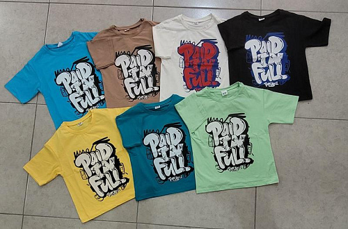 Футболка Miki Maki 20244-1 brown - делук