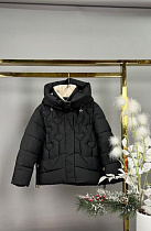 Куртка Delfinka 6609 black - делук