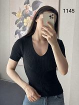 Футболка Fsn 1145 black - делук