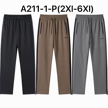 Штаны Спорт Liopt A211-1P grey - делук