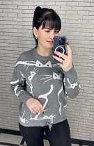 Свитер Shipi 25402 grey - делук