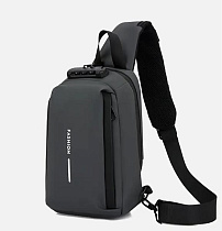 Бананка Fashion Bag 2326-7-1 grey - делук