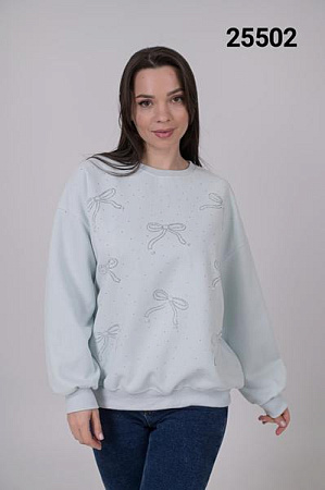 Свитер Mmc Clothes 25502 l.blue - делук