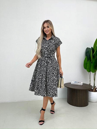 Платье Arina 2444 black - делук