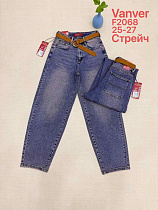 Джинсы Vanver F2068 blue - делук