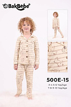Пижама Meloria 500E-15 l.beige (7-10) - делук