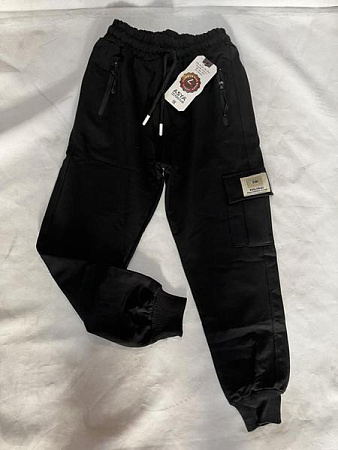 Штаны Спорт Zayka ZA1988 black - делук