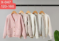 Кофта Фунтик X047 pink - делук