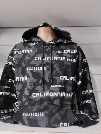 Худи Panda 1482 black - делук