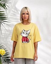 Футболка Lelis 1060-26 yellow - делук