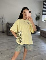 Футболка S.Style 55-1 yellow - делук