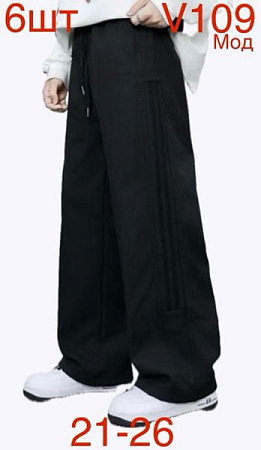 Штаны Надийка ND287-V109 black - делук