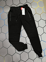 Штаны Спорт Alex Clothes 4980 black - делук